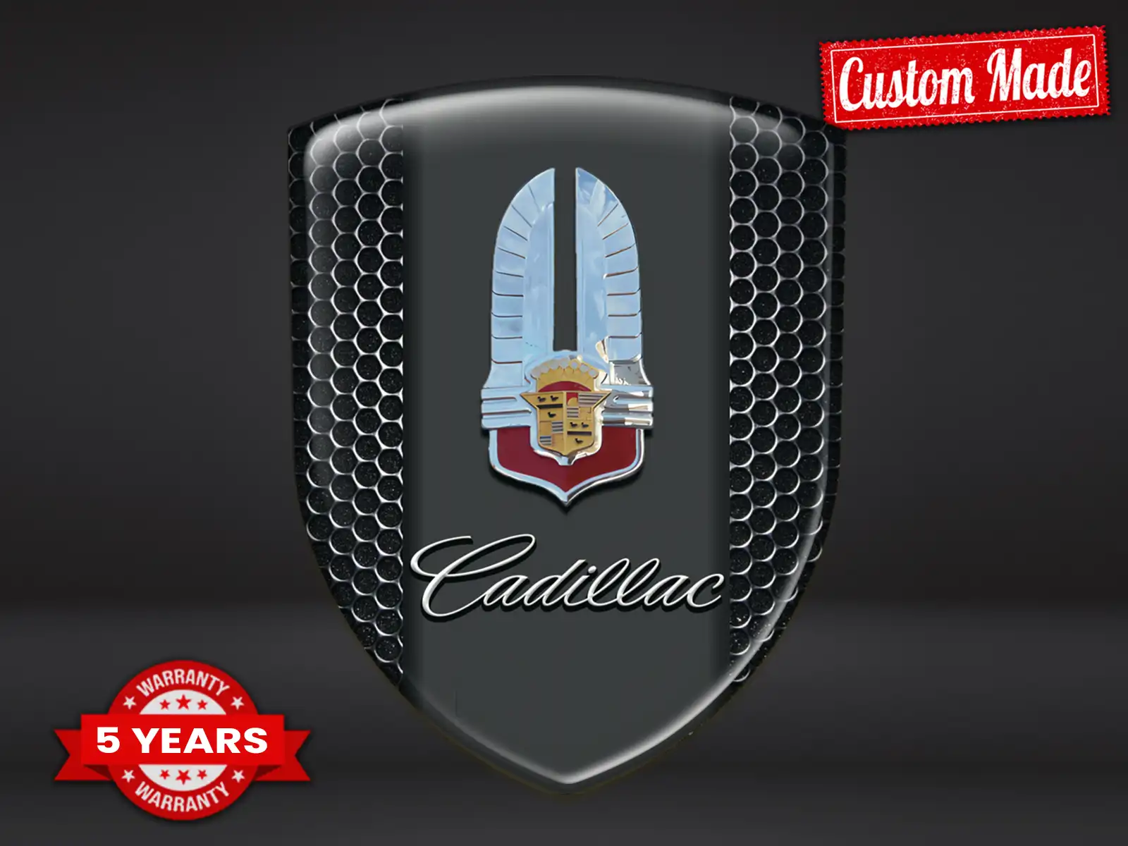 Cadillac Heckscheibensticker Stilvoll Universal Professionell